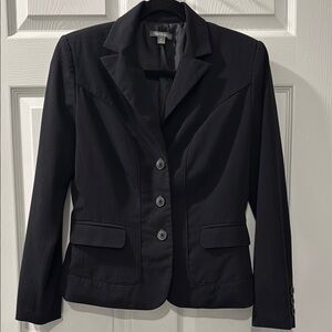 Apt. 9 Black Classic Blazer with Tailored Fit